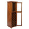 Elegant Home Fashions Napoli VI 16 Bottle Floor Wine Cabinet & Reviews
